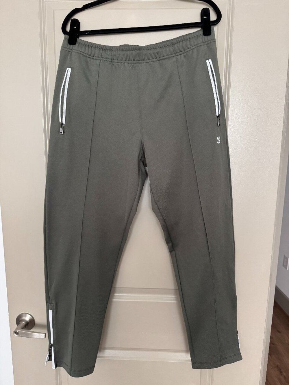 Todd Snyder Knit Track Pant in Oak Moss Sz Lg